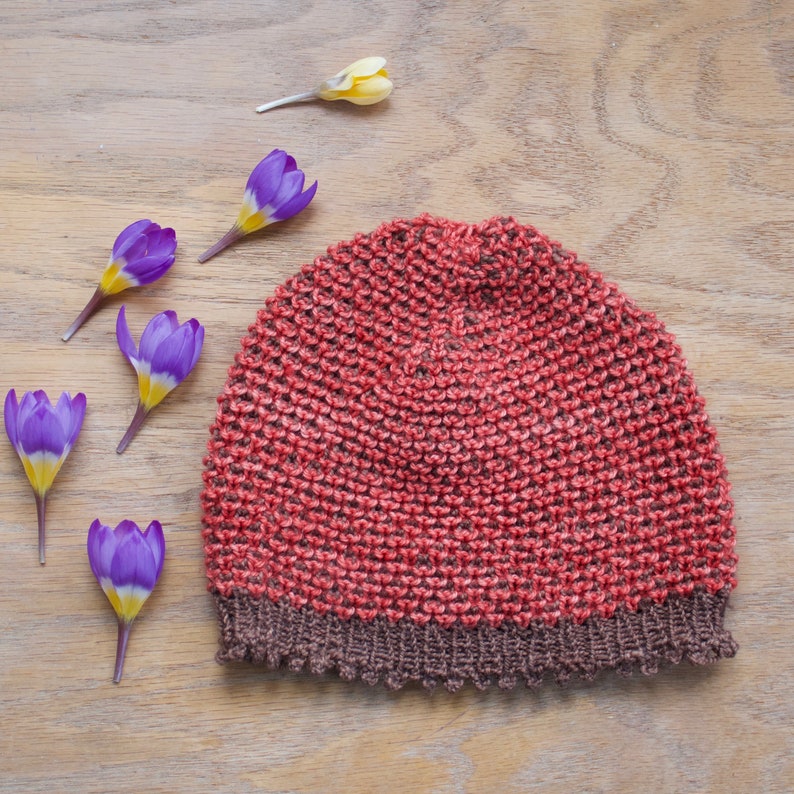 Knit Hat Pattern, PDF Instant Download Knitting Pattern, Cozy Knit Hat