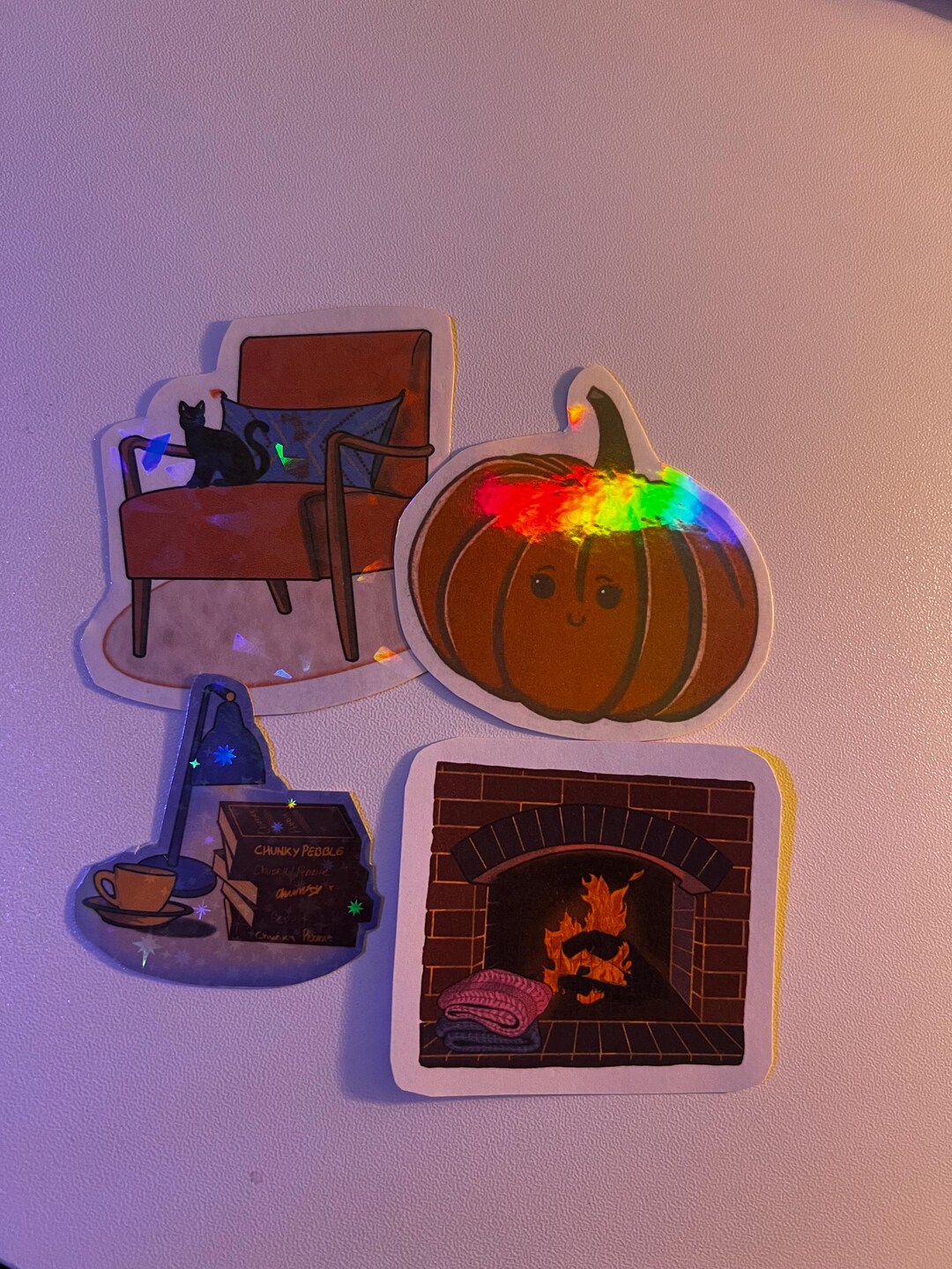Cute Autumn Cozy Lounge Stickers Cute Sticker Fall Sticker Set Cute ...