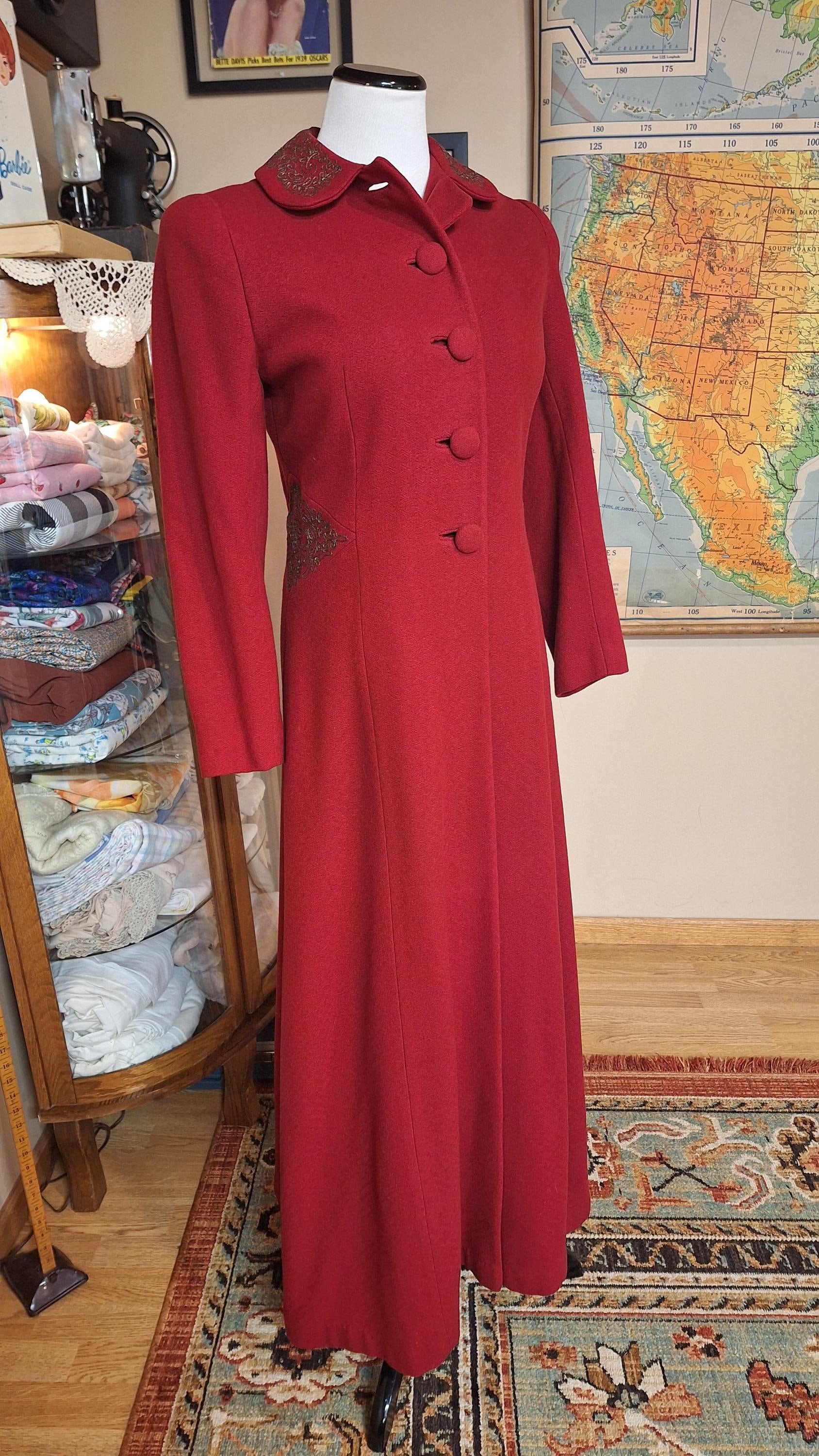 1940s winter coat - Etsy 日本