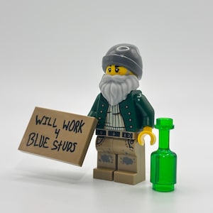 Funcionará para la minifigura de Blue Studs