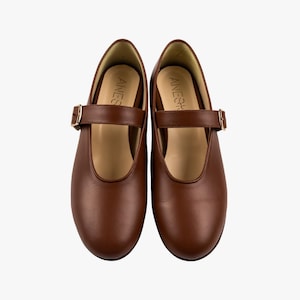 LEATHER BALLET FLAT | Leather ballerina shoes | Handcrafted Greek shoes | Shoes for women | Comfort and stylish round-toe shoes