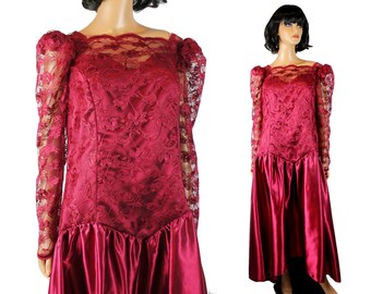 80s prom dress size 20