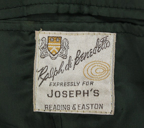 Vintage 3 Piece Suit 41L 37x32 70s Blazer Vest Pa… - image 8