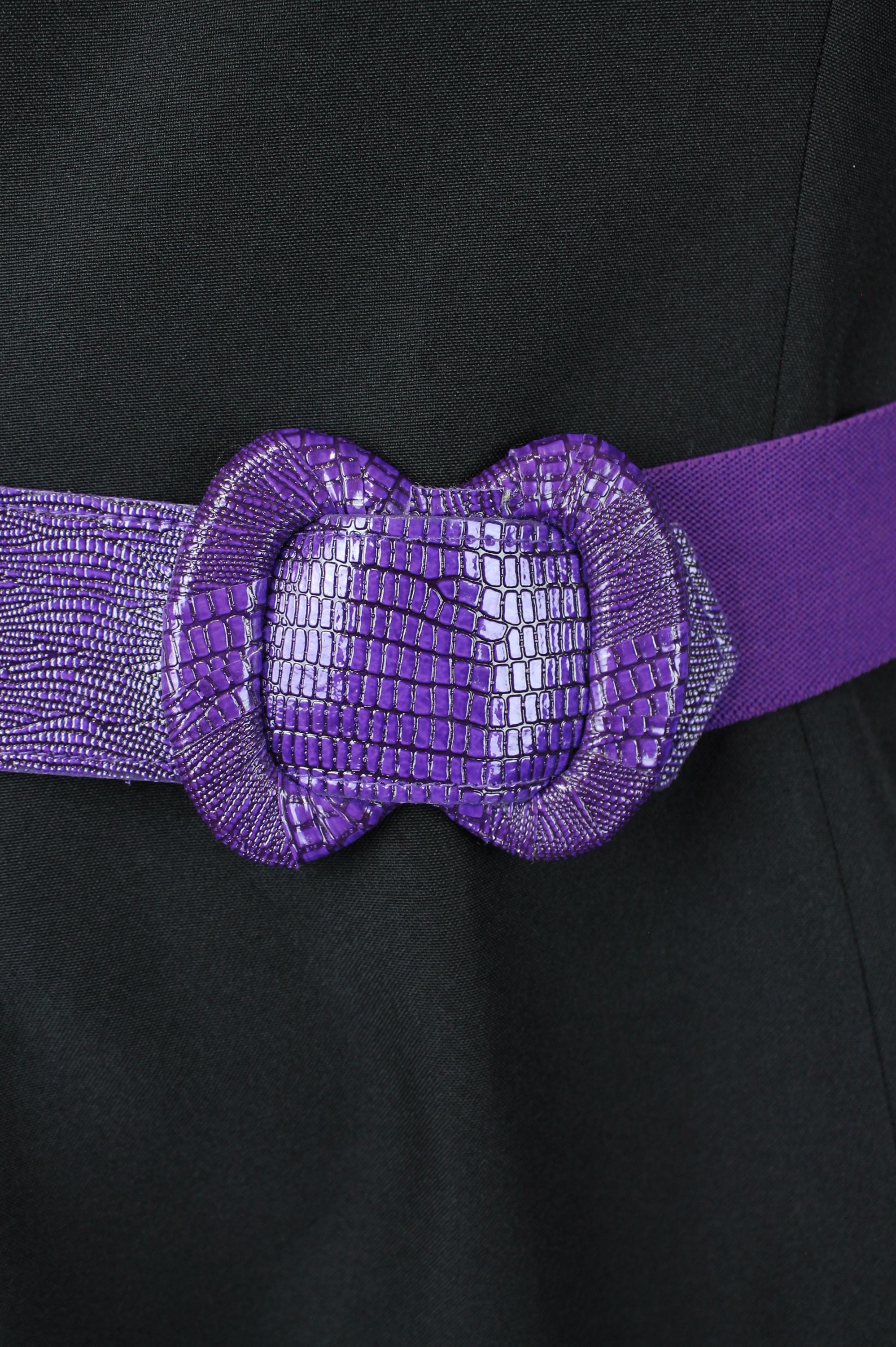 Royal Purple Belt - Etsy