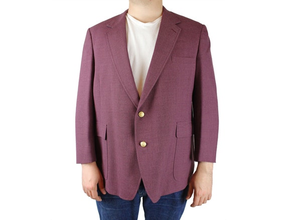 Purple wool blazer 2025