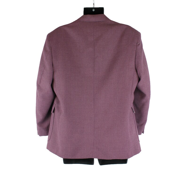 Vintage Mens Blazer 42S Cross Winsor Mauve Purple Wool Blend - Etsy