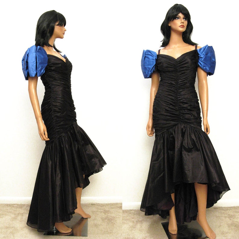 macys high low gown