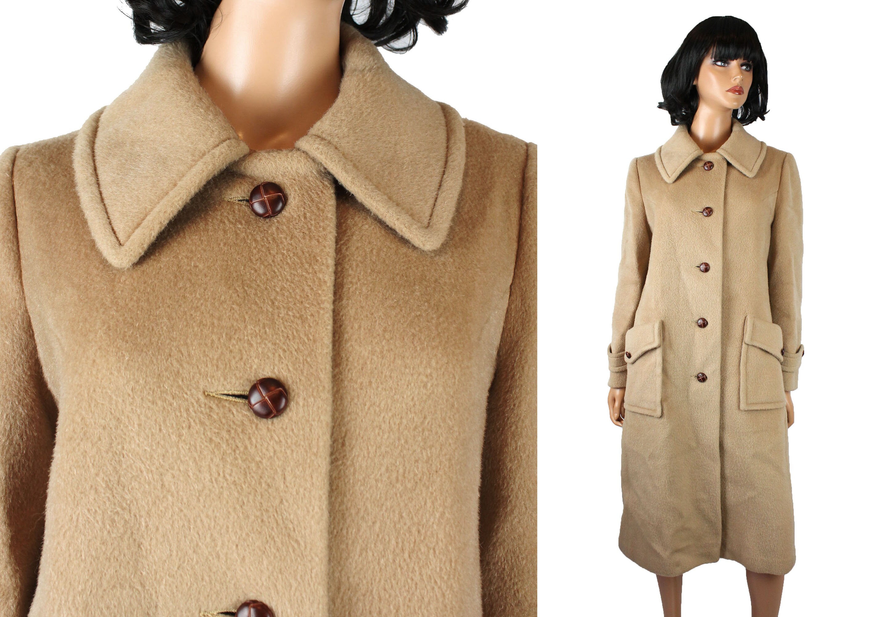 Classic camel hair coat Clearance