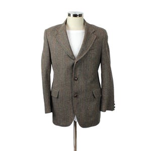 80s Herringbone Coat - Etsy