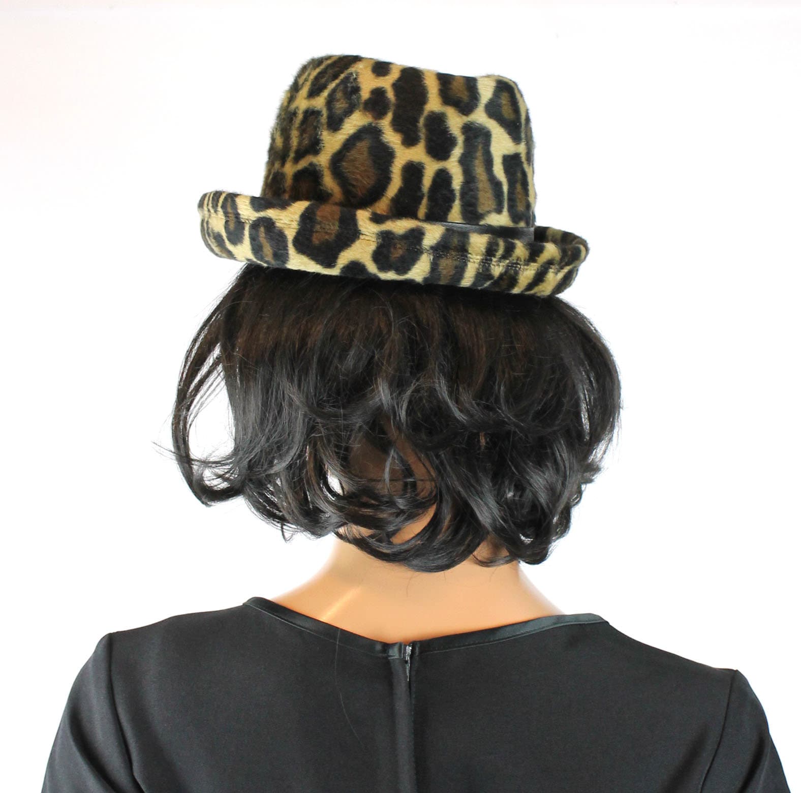【送料&関税込】Saint Laurent Animal Print Fedora Hat Leopard fedora | Gladys Tamez Millinery