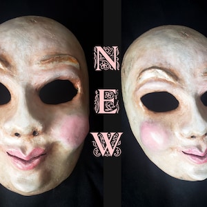 Demon Baby Cupid Mask, Babydoll Joker Mask, Creepy Doll Mask, Doll Costume, Cupid Costume, Jester Mask, Angel Demon Mask, Horror Doll Mask
