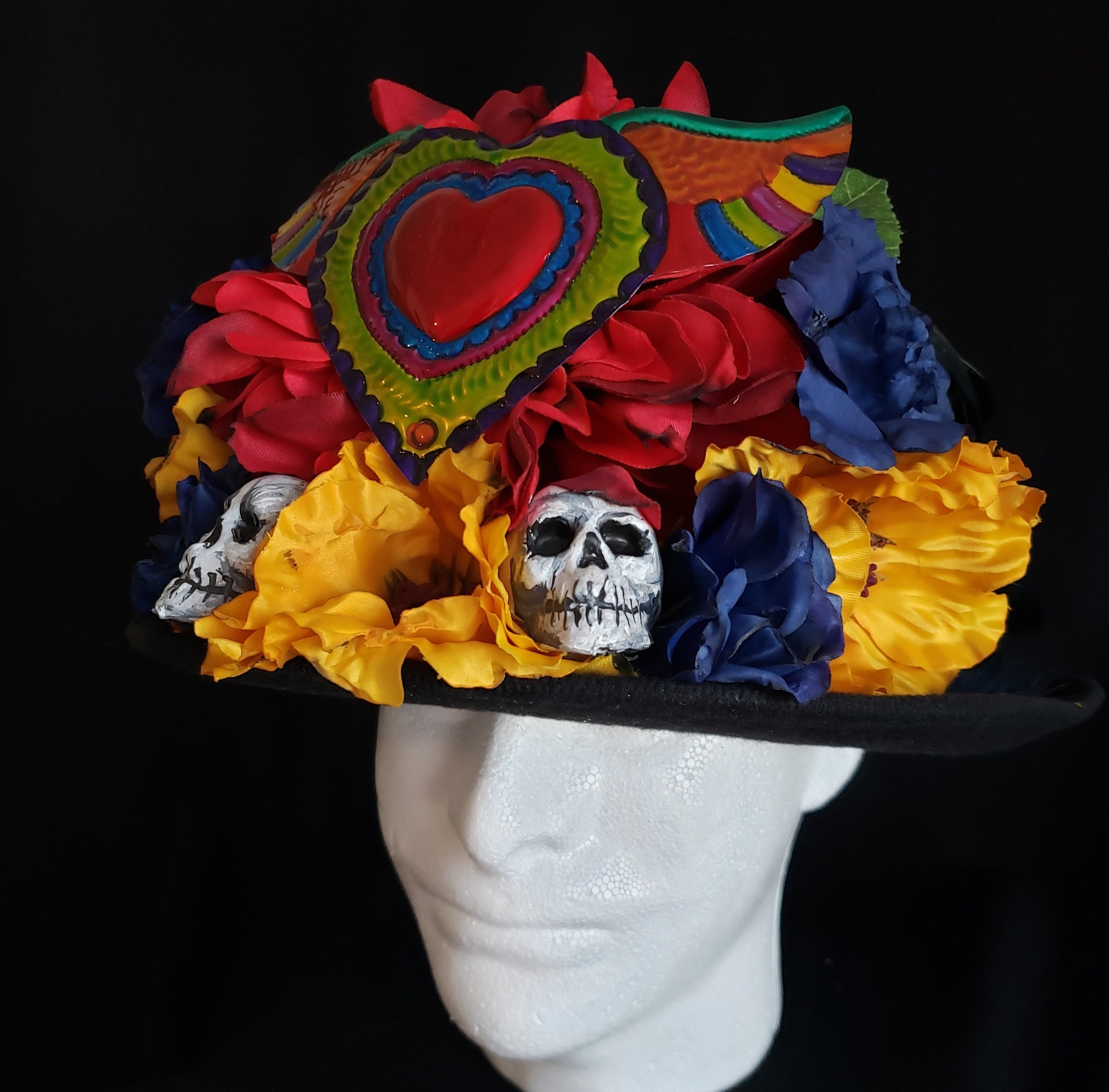 Dia De Los Muertos, Sombrero ( HAT ) Sombrero Hat Dia de Los Muertos - Vegaoo main image 4
