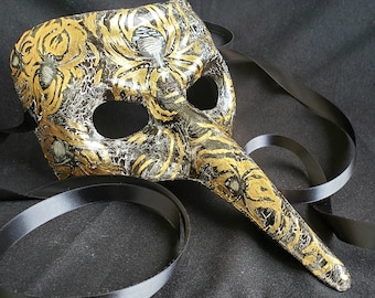 Ragno Scuro Maske, dunkle Spinne Maske, Herren Kostüm Maske, Venezianische Herren Maske, Italienische Kostüm Maske, Herren Maskerade Maske, Venezianische Kostüm Maske