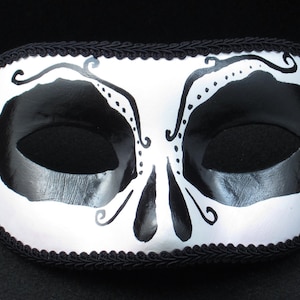 El Muerto Mask, Day of the Dead Mask, Dia de los Muertos, Mens Costume Mask, Masquerade Mask for Men, Day of the Dead Men's Costume Mask