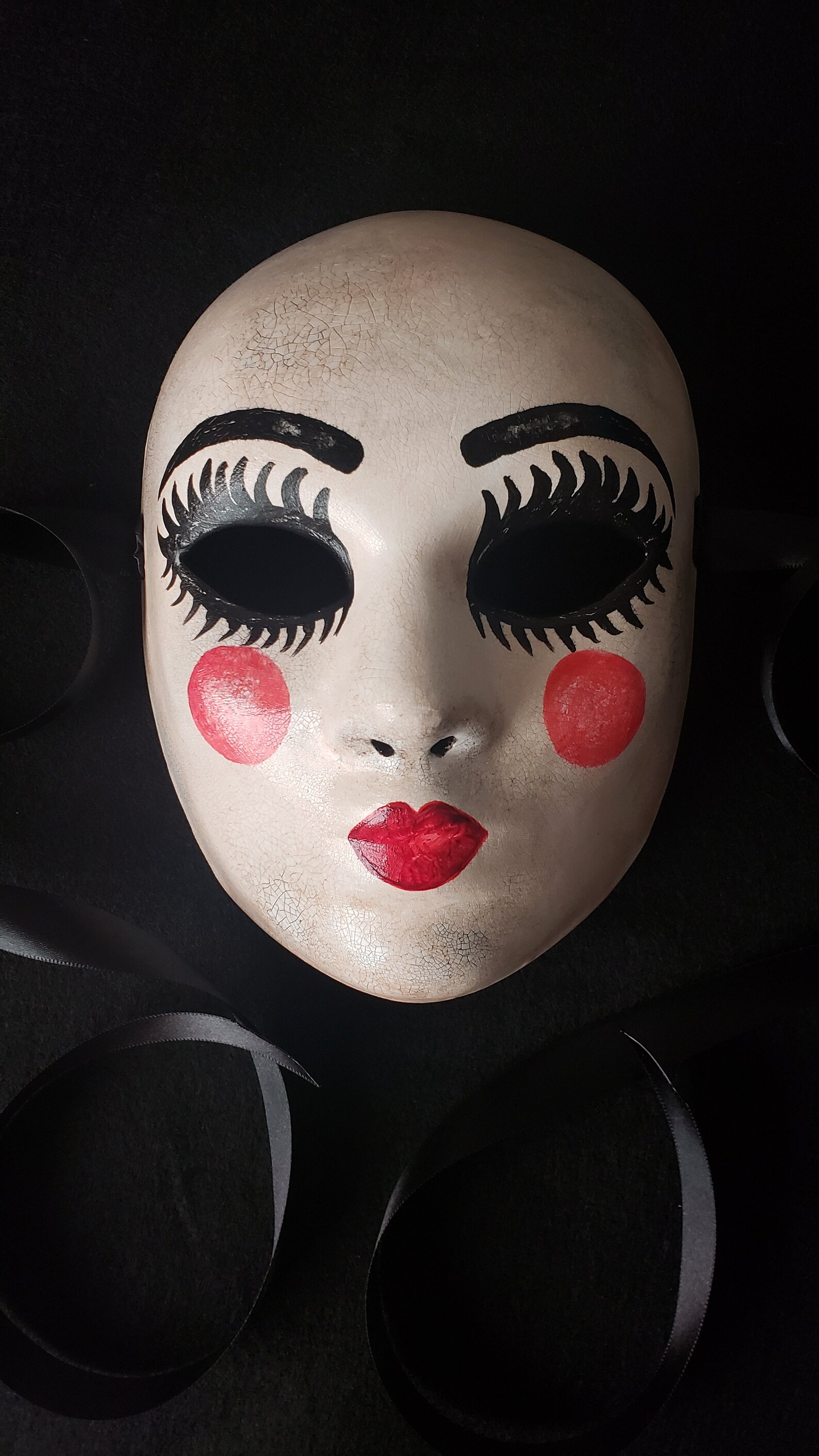 Babydoll Mask Fullfaced Haute Couture Faux Porcelain Baby Etsy