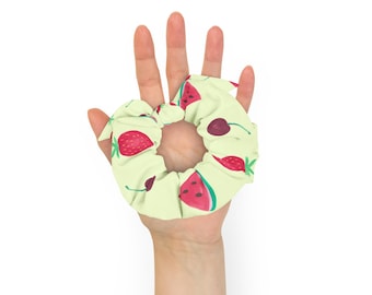 Sommarfrukter Återvunnet Scrunchie