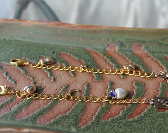 Keychains, gold keychains, silver keychains, keychain charms, jewelry keychains, purse chains, small gifts, charms, stylish chains, gifts