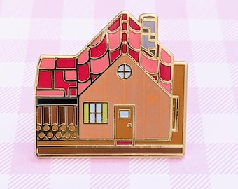 Stardew Valley Inspired Farmer&#39;s House Enamel Pin