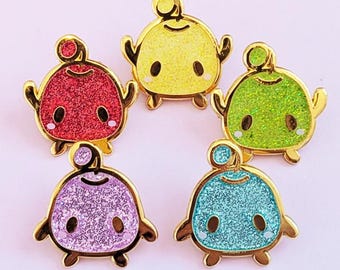 Stardew Valley Inspired Junimo Enamel Pin