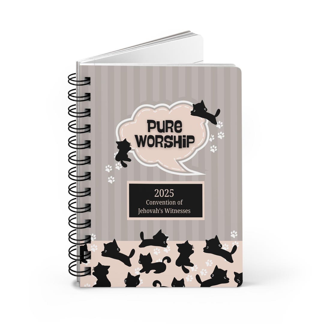 2025 JW Regional Convention Notebook, Spiral Bound Journal - Etsy