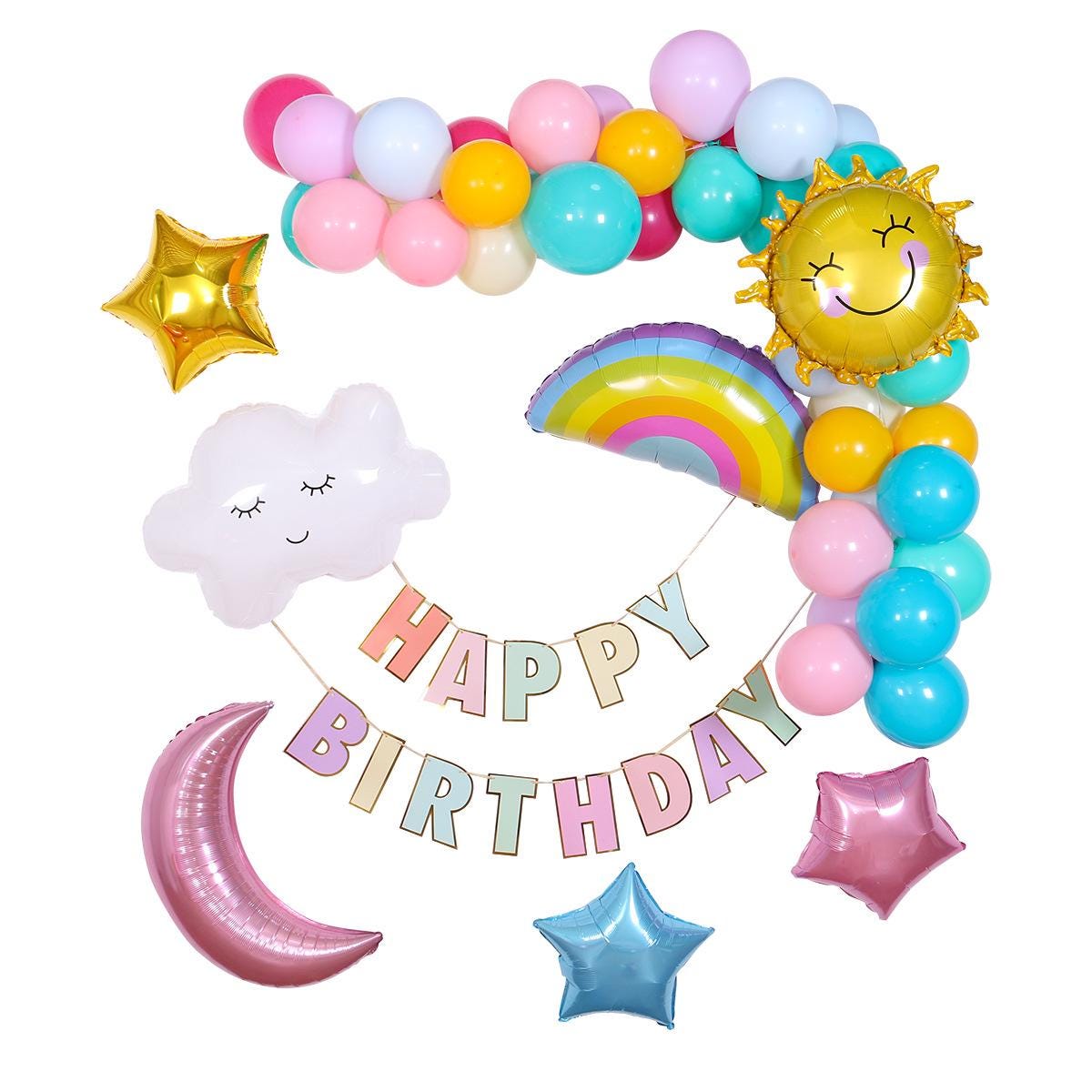 Ice Cream Candy Balloon Sets by YoYopartyshop