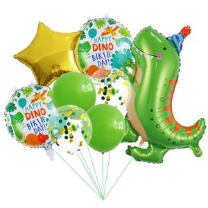 Dinosaur Theme Balloon Birthday Decoration Sets, Balloon Sets, Birthday Party, Baby Shower, Kid&#39;s Party, Photo Backdrops