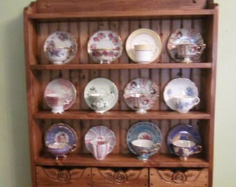 tea cup display etsy