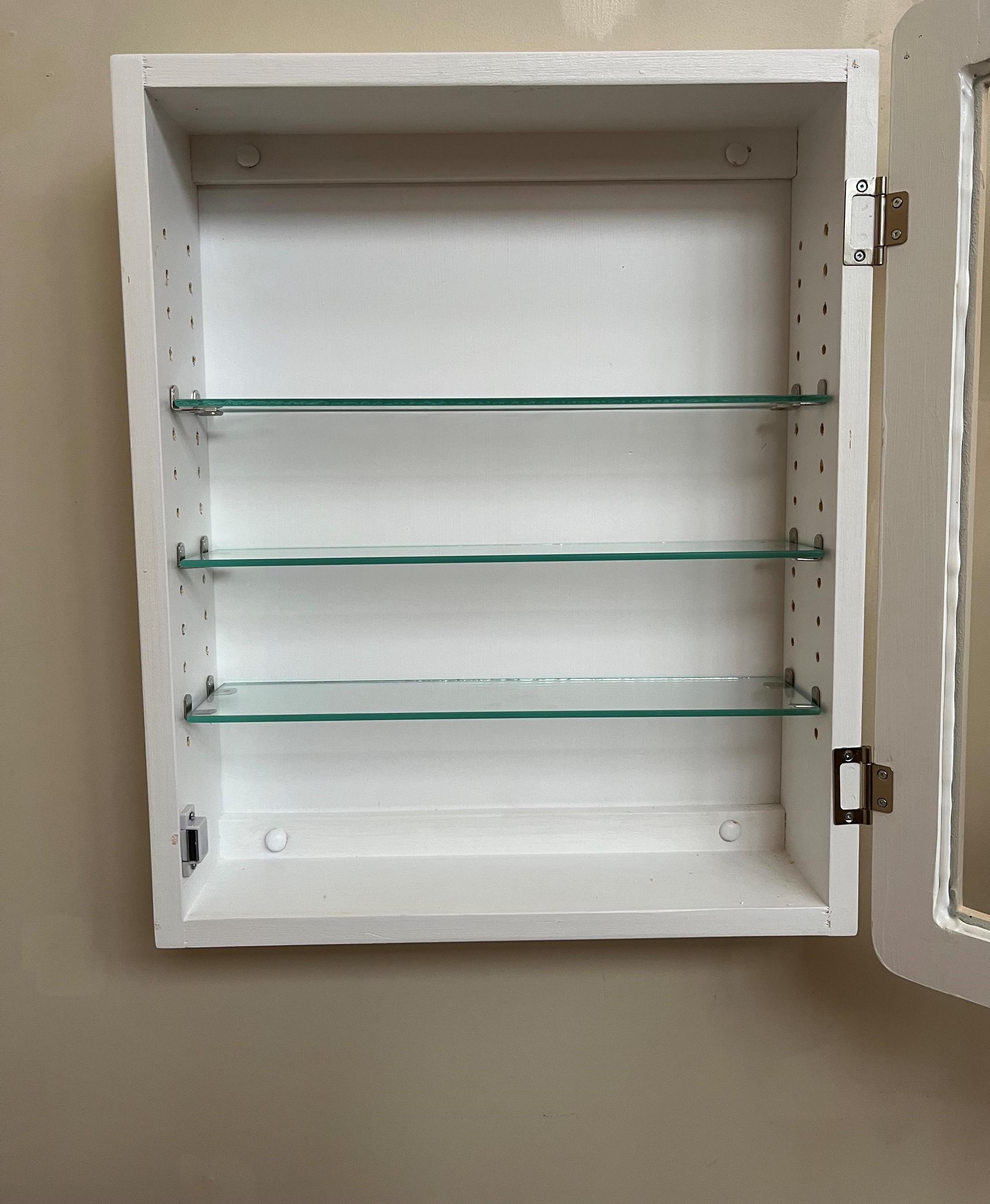 Display Cabinet With Glass Shelves and Glass Door, Curio Cabinet ...
