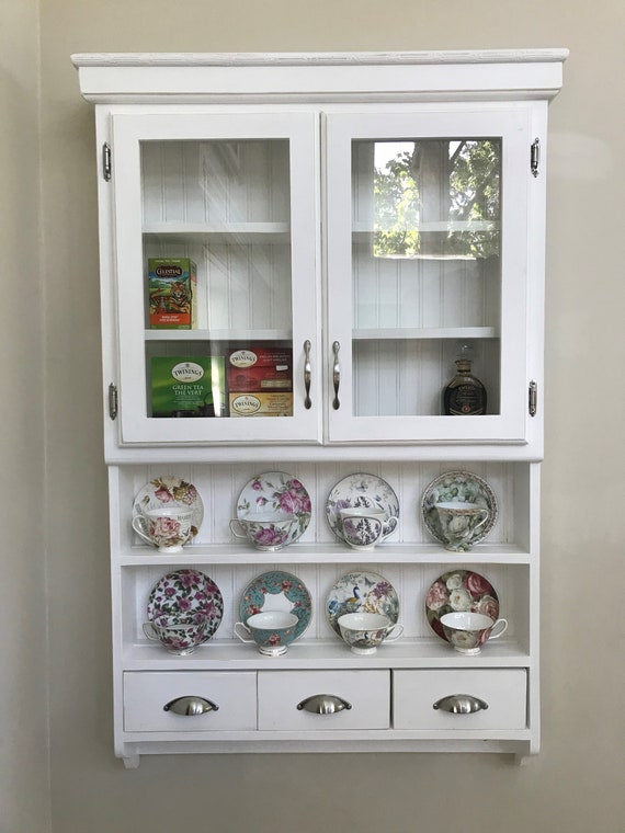 Teacup Display Shelf Teacup Rack Kitchen Cabinet Spice Rack