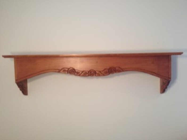 Large Shelf, Mantle Shelf, Large Wooden Shelf, Dining Room Shelf