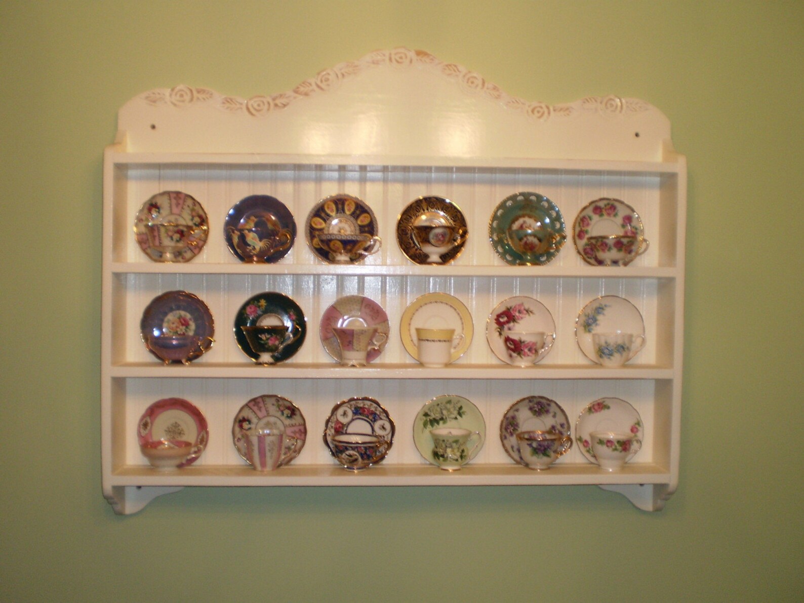 Teacup Shelf Collectors Shelf Display Shelf Teacup Rack Etsy Canada