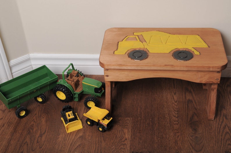 Small Wooden Bench, Stepping Stool, Wooden Stool, Childrens Stool, Bathroom Bench, Woodcraft