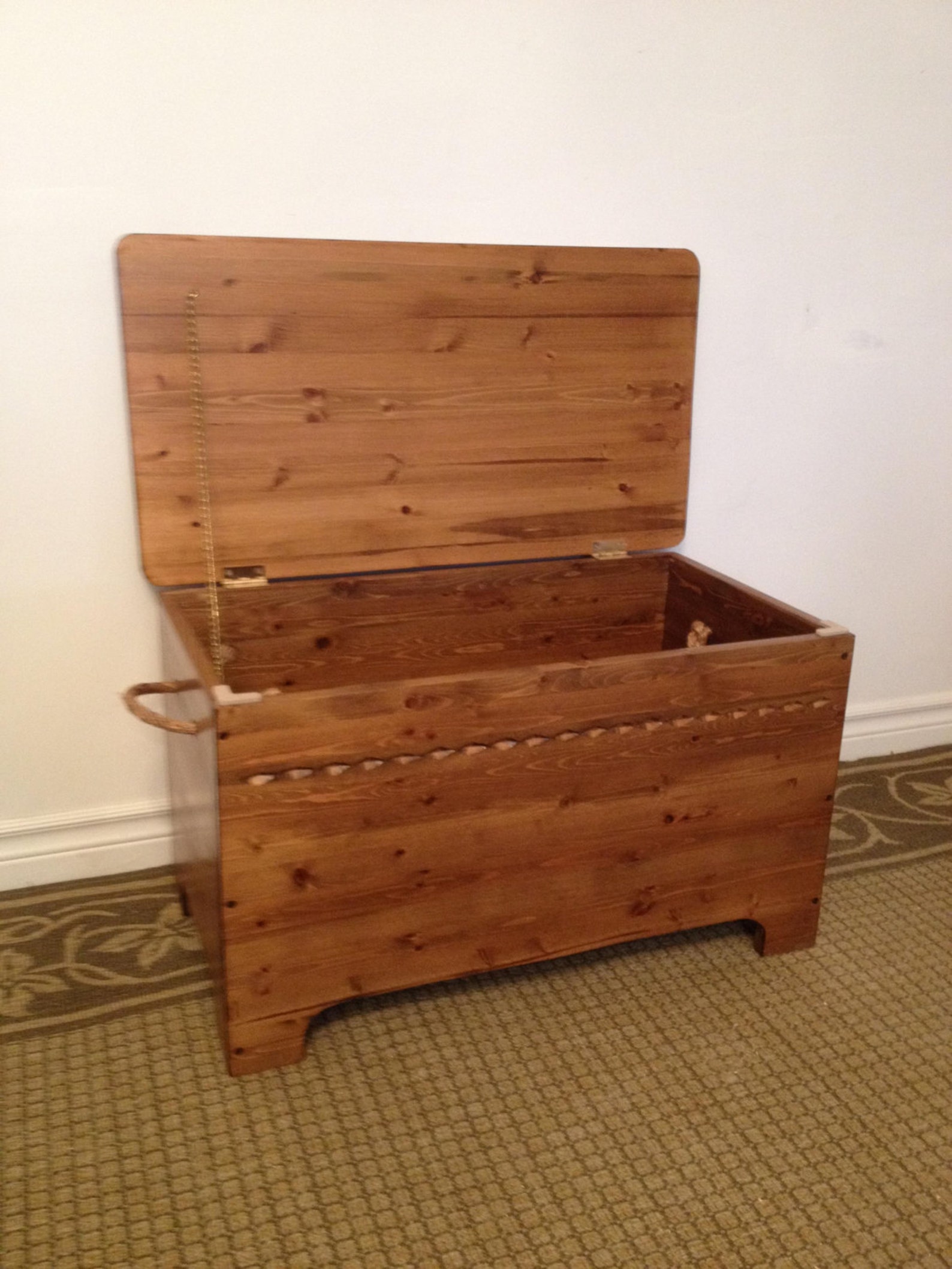 Wooden Chest Storage Chest Hope Chest Wooden Box Coffee Etsy