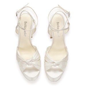Open Toe Platform Bridal Sandals image 4