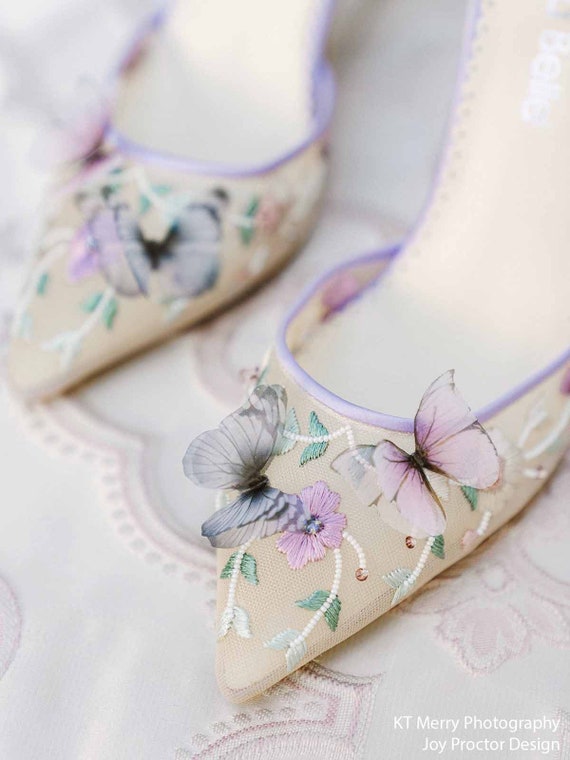 Shades Of Purple Wedding Bride~Bridesmaid Wedding Shoe ~ By Rainbow Club | Purple  wedding shoes, Purple shoes, Bridal shoes