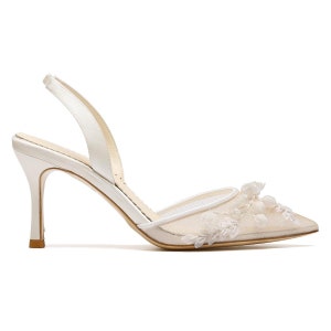 Lily of the Valley Wedding Heels