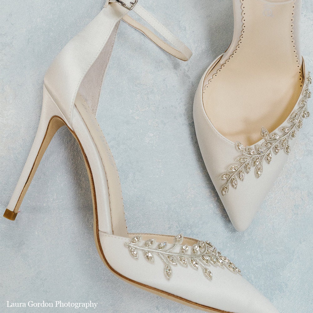 Crystal High Heel Wedding Shoes 