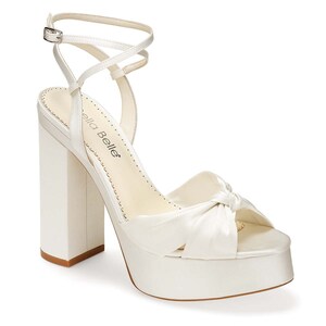 Open Toe Platform Bridal Sandals image 3