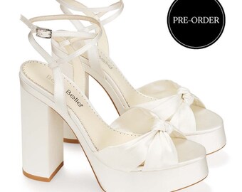 Open Toe Platform Bridal Sandals