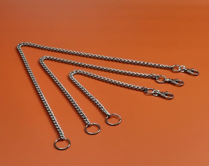 Lobster Clip & Split Ring Keychain: UK Made Metal Chain Accessory