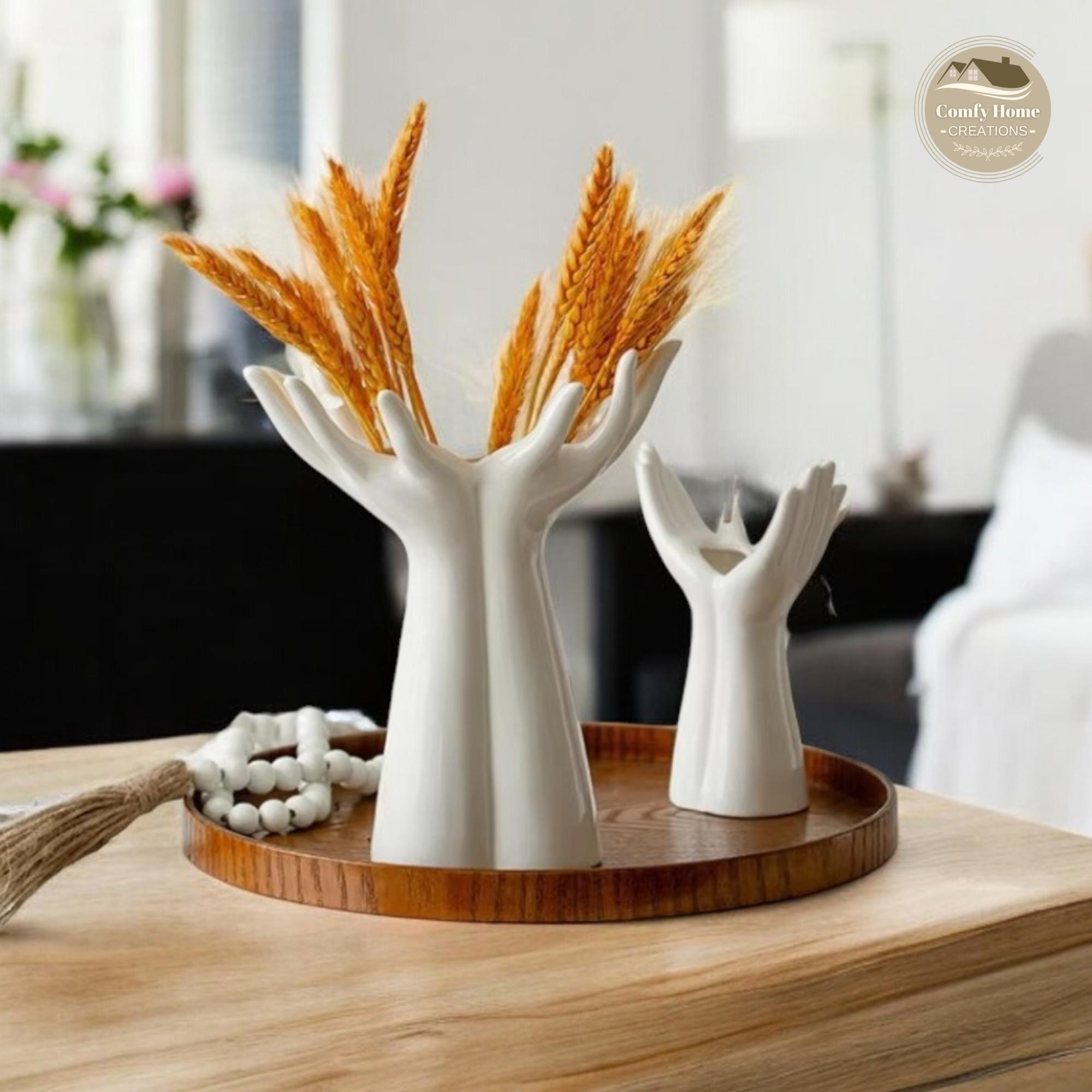 Hand shaped vase - Etsy 日本