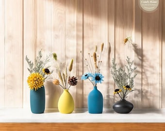 Modern Nordic Ceramic Vase: Home & Office Decor