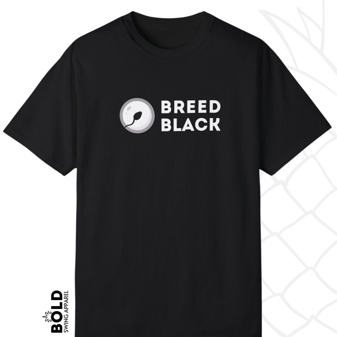 Breed Black T-shirt for Women - Etsy