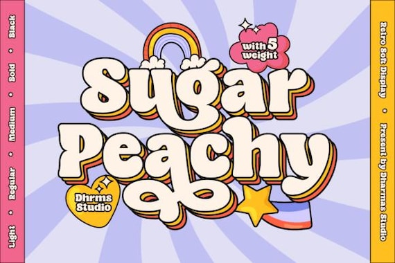 Sugar Peachy Font