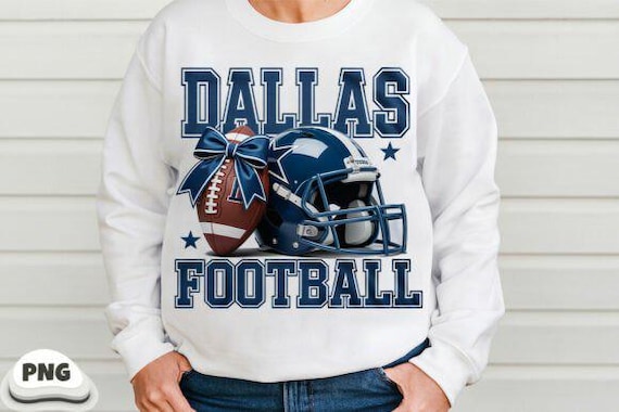 Dallas Football Bow Design