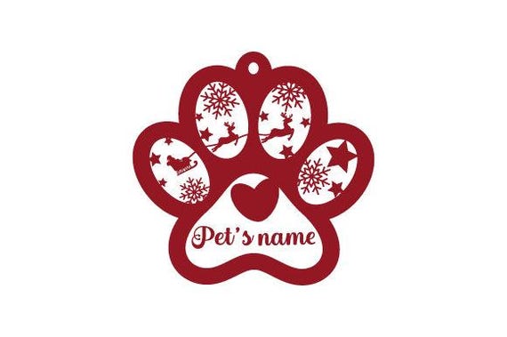 Christmas Bauble Pet Name