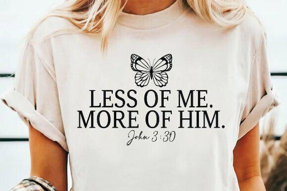 Jesus Png File Less of Me. More of Him