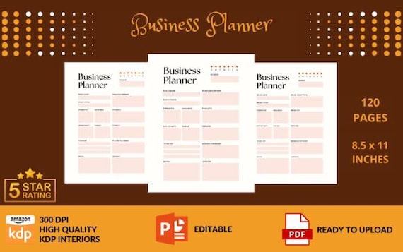 Business Planner | KDP Interior