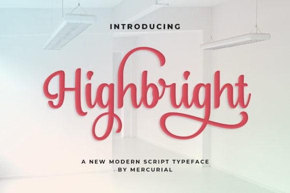 Highbright Font Font