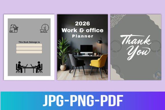 2026 Work & Office Planner
